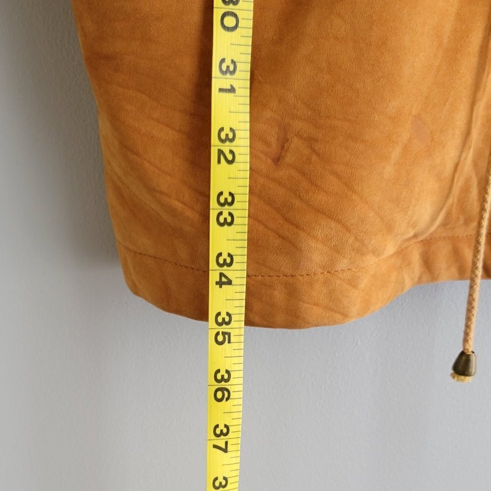 John Carlisle Suede Coat Size S - Picture 4 of 9